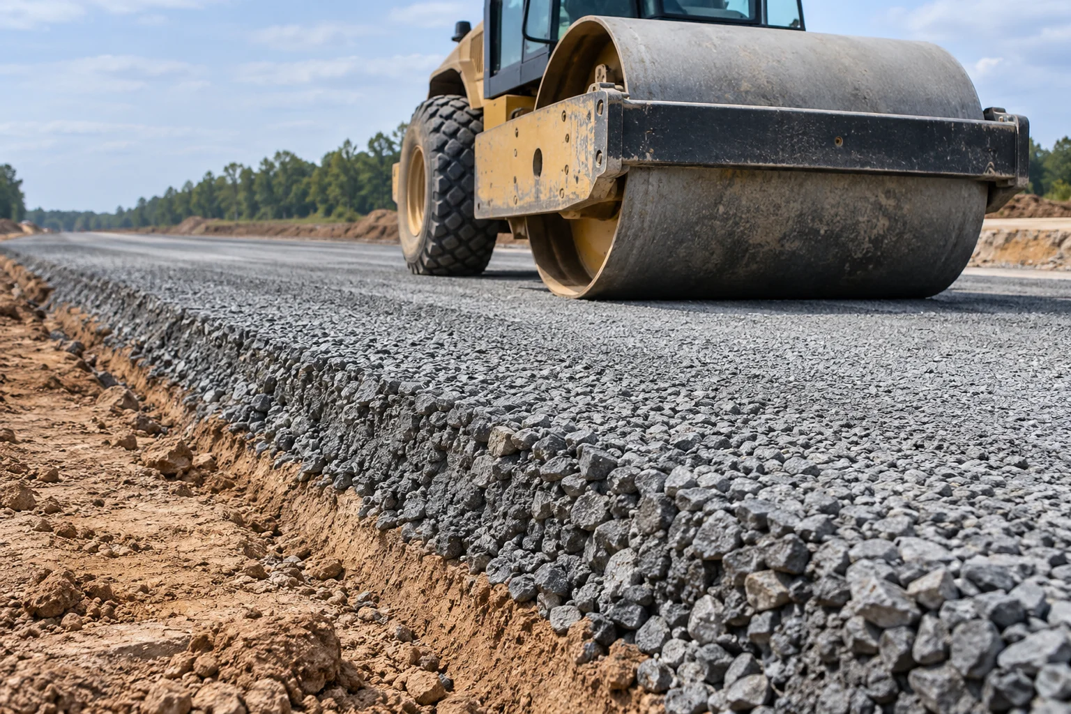 Aggregate lift placement